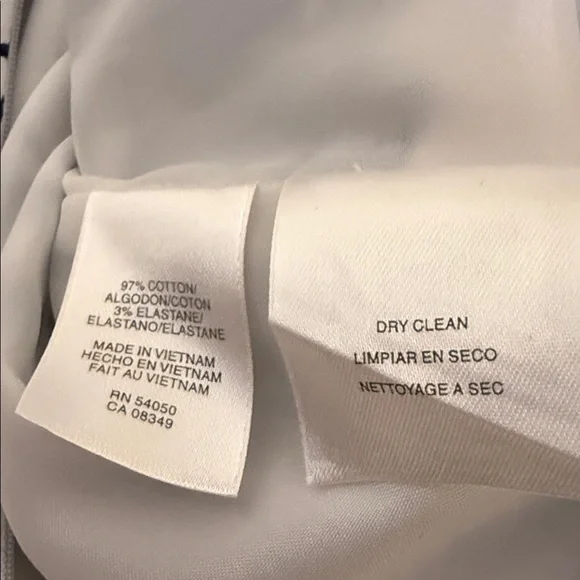 Anne Klein Navy and White Floral Midi Dress - Picture 11 of 11